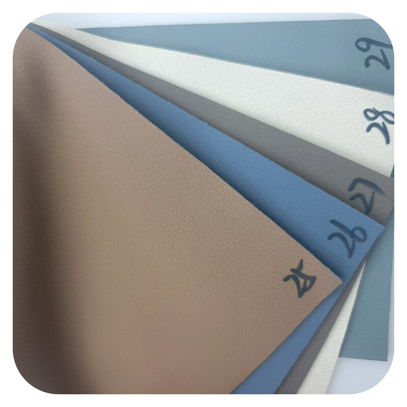 ZL# 160g Cat Scratch Resistant Fabric PVC Artificial Leather Ultra Thin Calendered Surface