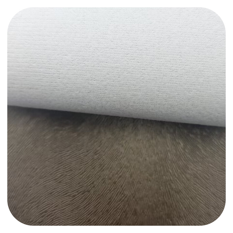 JK# Pearl color decorative leather, thin imitation cotton velvet