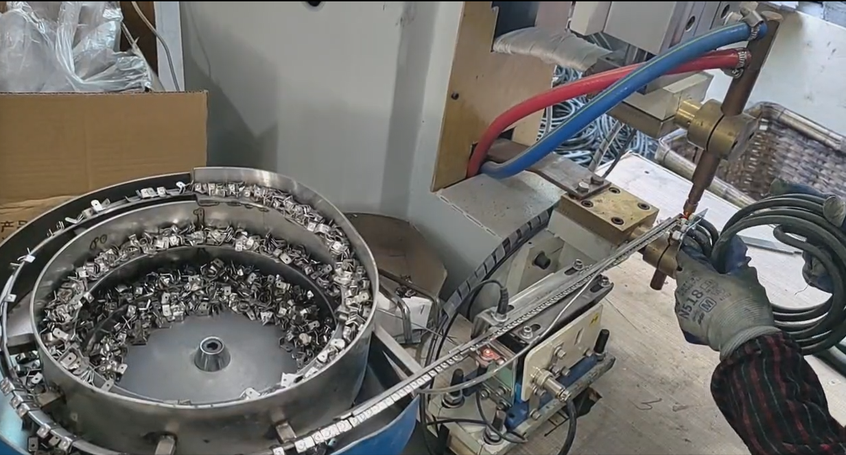 Heating Element Factory Uses Semi-Automatic Spot & Insert Welder for Consistent Weld Quality