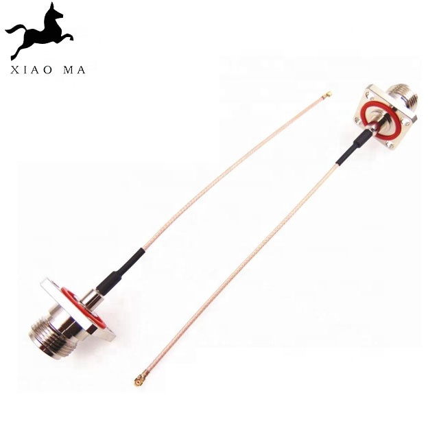 N Прямой женский квадратный фланец к разъему IPEX RG178 316 RF кабель в сборе XMR-SPTX92 N Прямой женский квадратный фланец к разъему IPEX RG178 316 RF кабель в сборе XMR-SPTX92