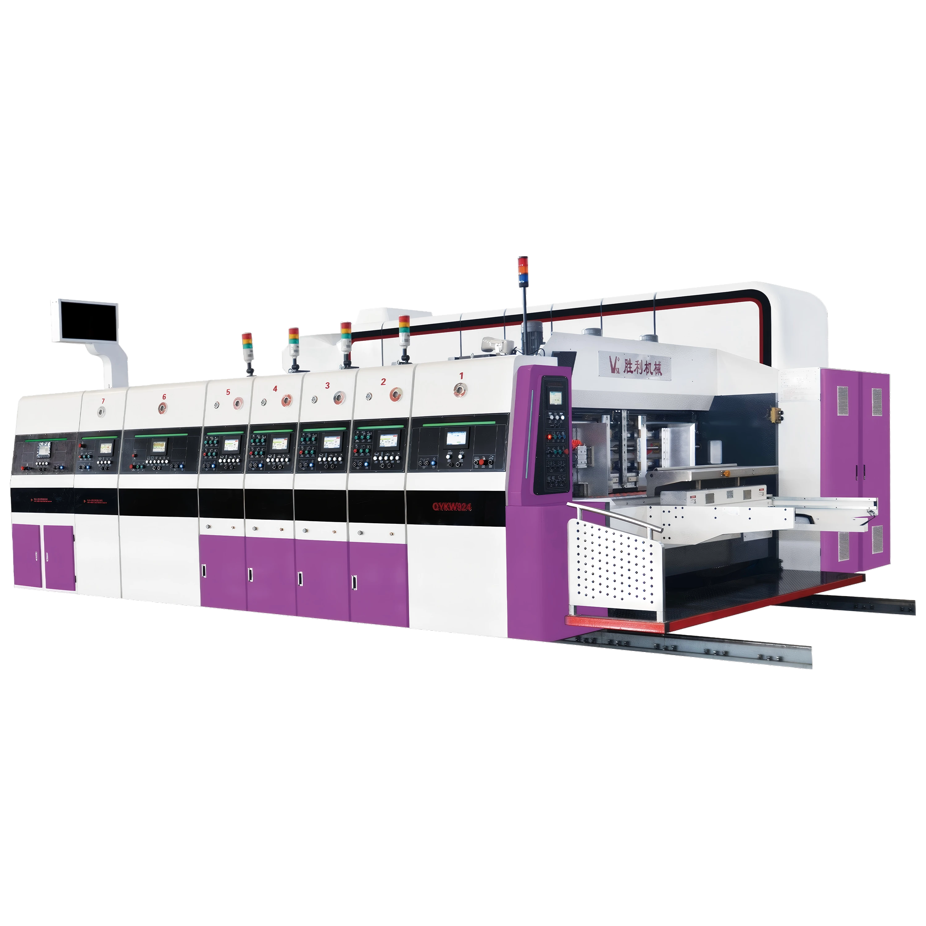 เครื่องพิมพ์แบบพับ ติดกาว มัดรวม ความเร็วสูง รุ่น SL-1000