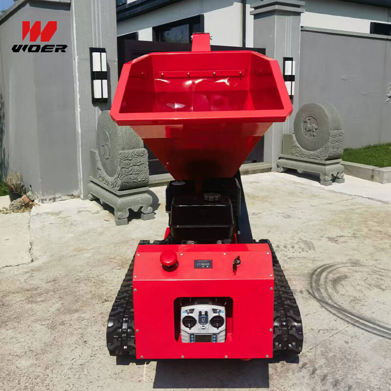 China Small Self Propelled Industrial Tracked Wood Chipper Machine