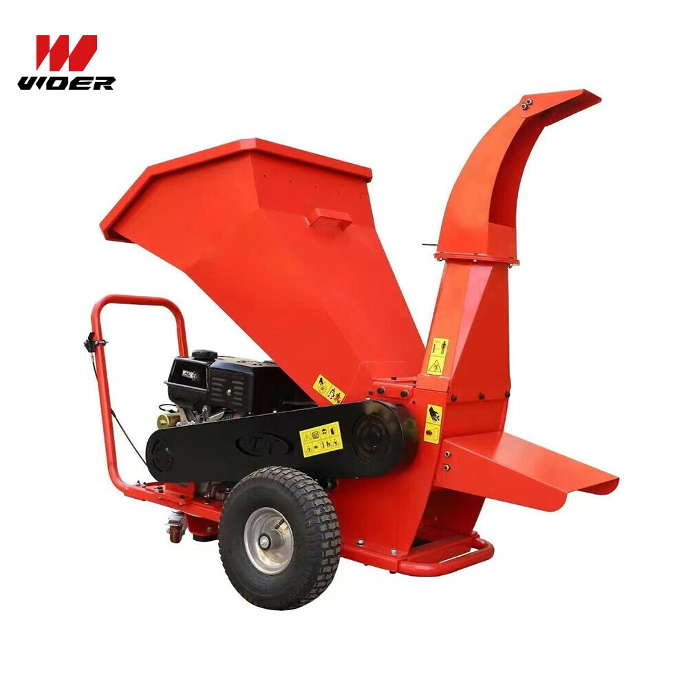 Commercial Mobile 15hp Shredder Wood Chipper Machine For Sale
