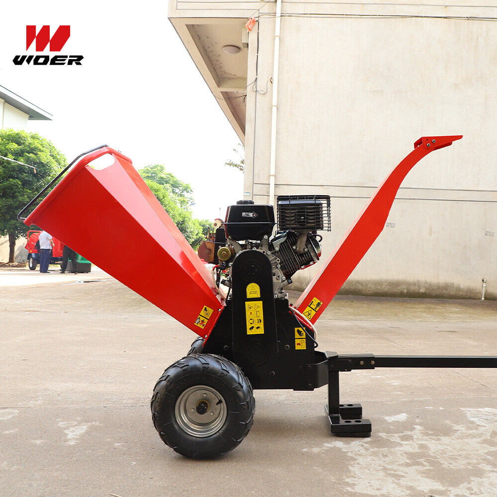 Industrial Pto Wood Drum Chipper Crusher Machine 15hp Diesel