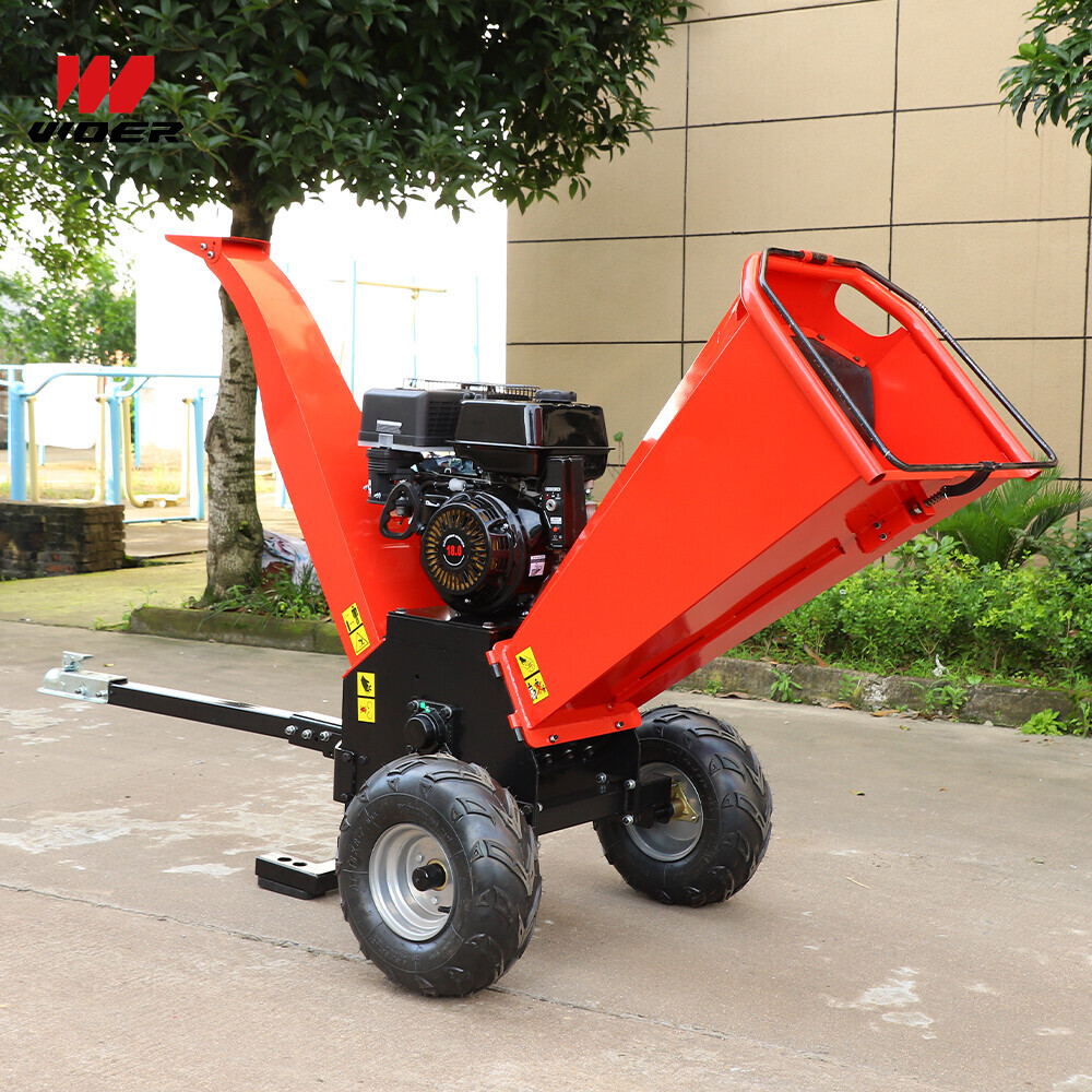 Industrial Pto Wood Drum Chipper Crusher Machine 15hp Diesel