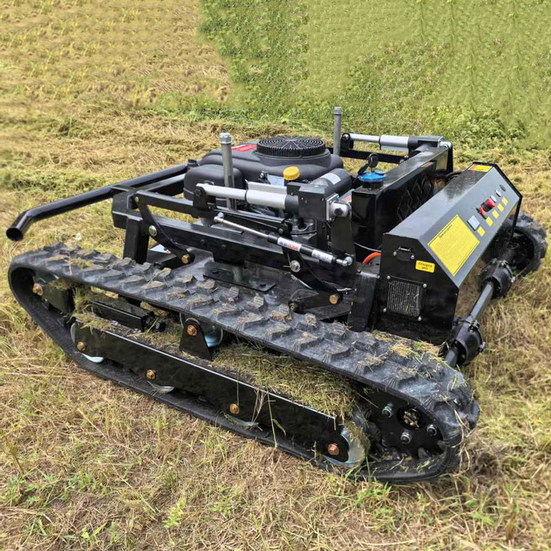 Rechargeable Diesel Commercial Robotic Remote Control Lawn Mower For Sale