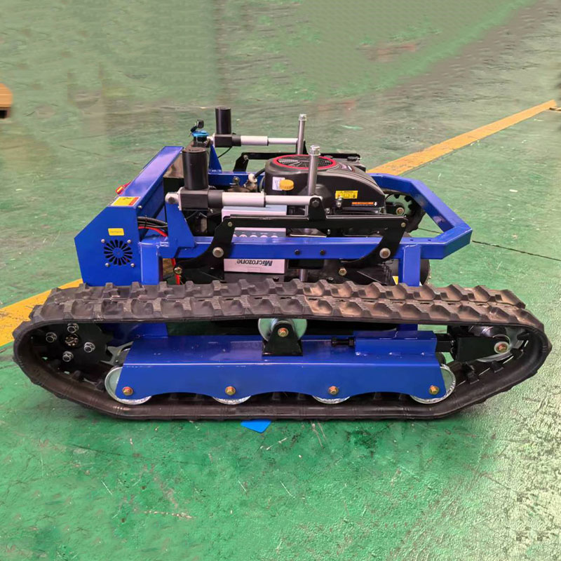 Rechargeable Diesel Commercial Robotic Remote Control Lawn Mower For Sale