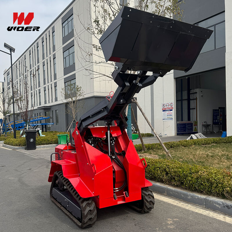 Diesel Gasoline Small Earth-Moving Machinery Mini Skid Steer Loader