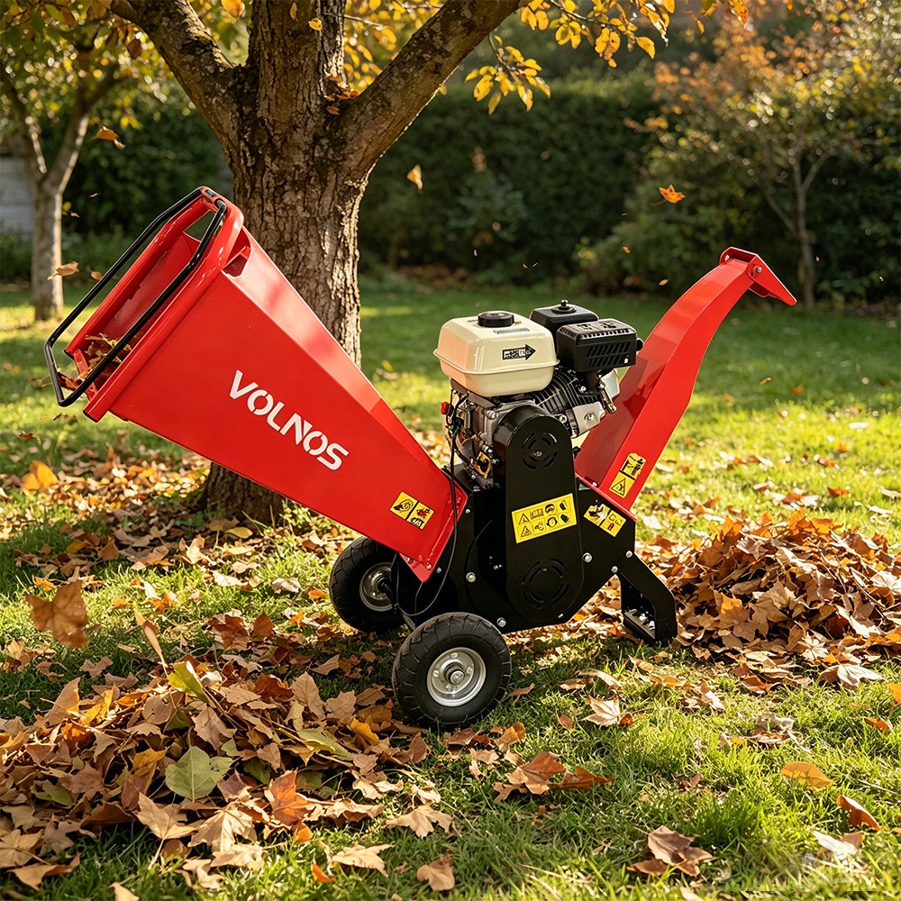 Portable Gas 150mm Wood Chipper for Professional Tree Service Daily Branch Shredding