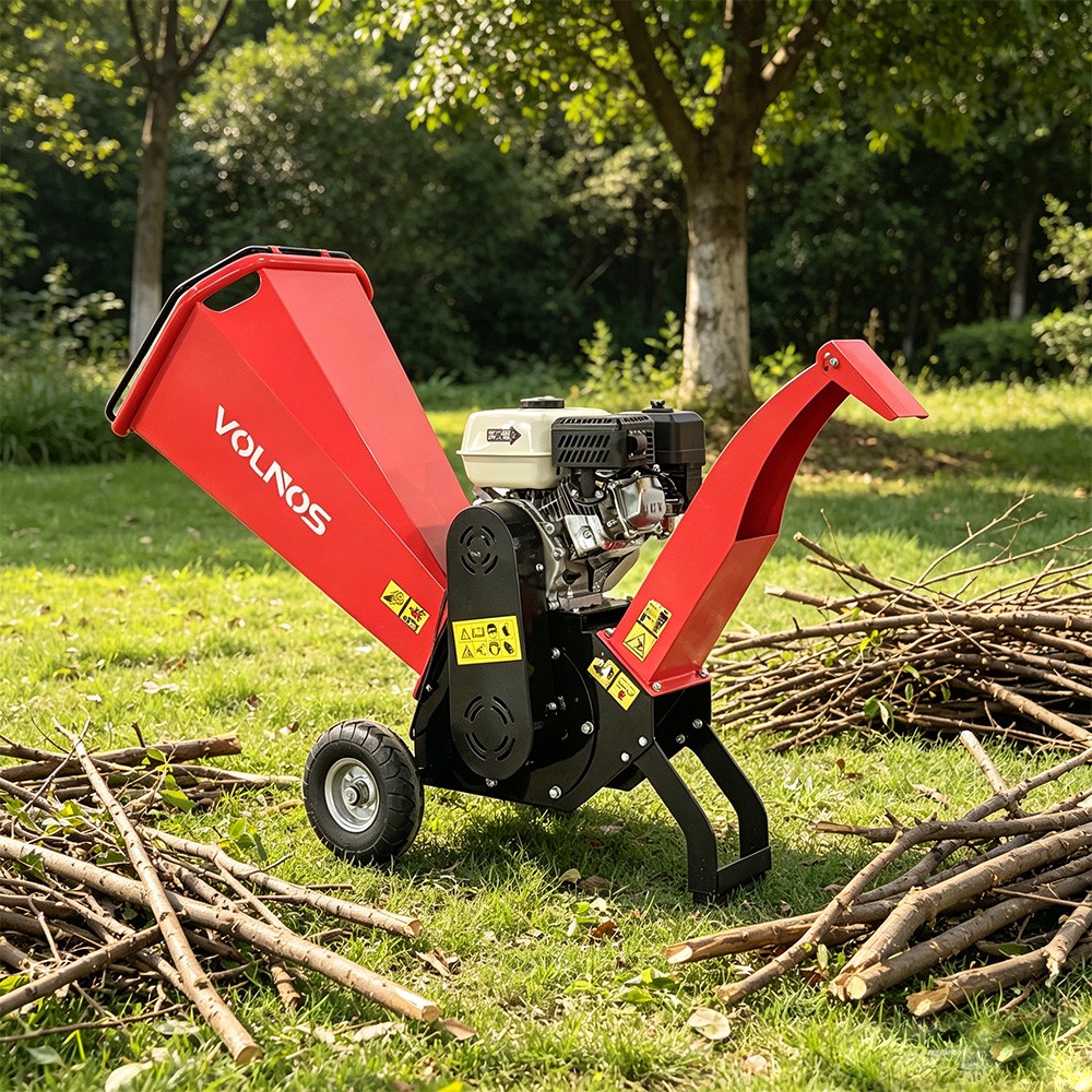 Portable Gas 150mm Wood Chipper for Professional Tree Service Daily Branch Shredding