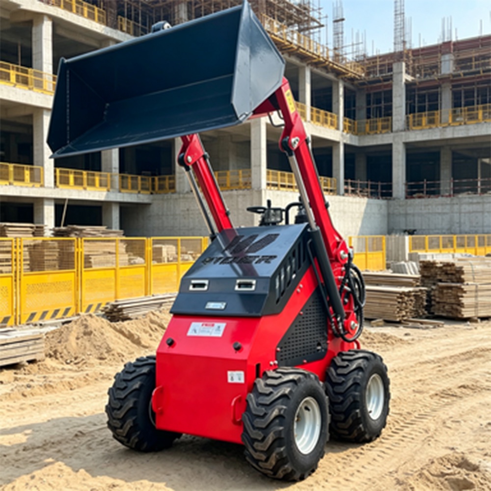 Voer S360 迷你滑移装载机，紧凑型，880kg，汽油动力
