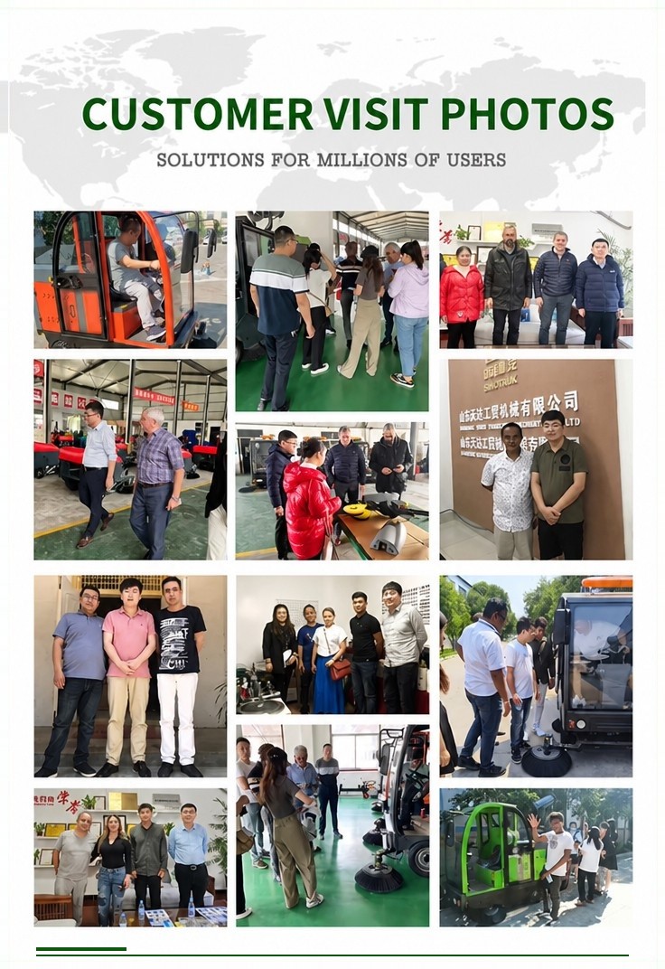10-customer-visit-photos VOER T40S 遥控坡地割草机——1,350 mm 割幅,55° 爬坡能力