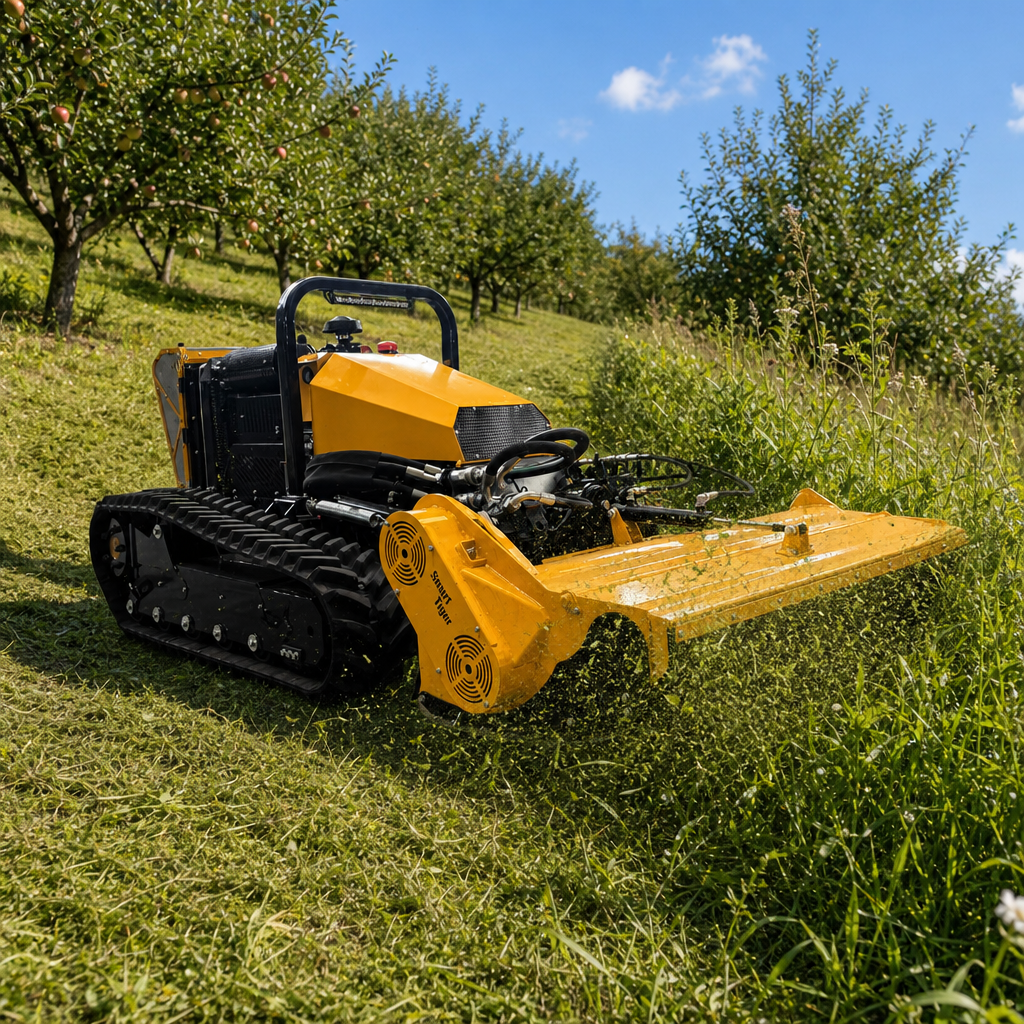 Slope Mower For Embankments, Reservoir Banks And Roadside Verges