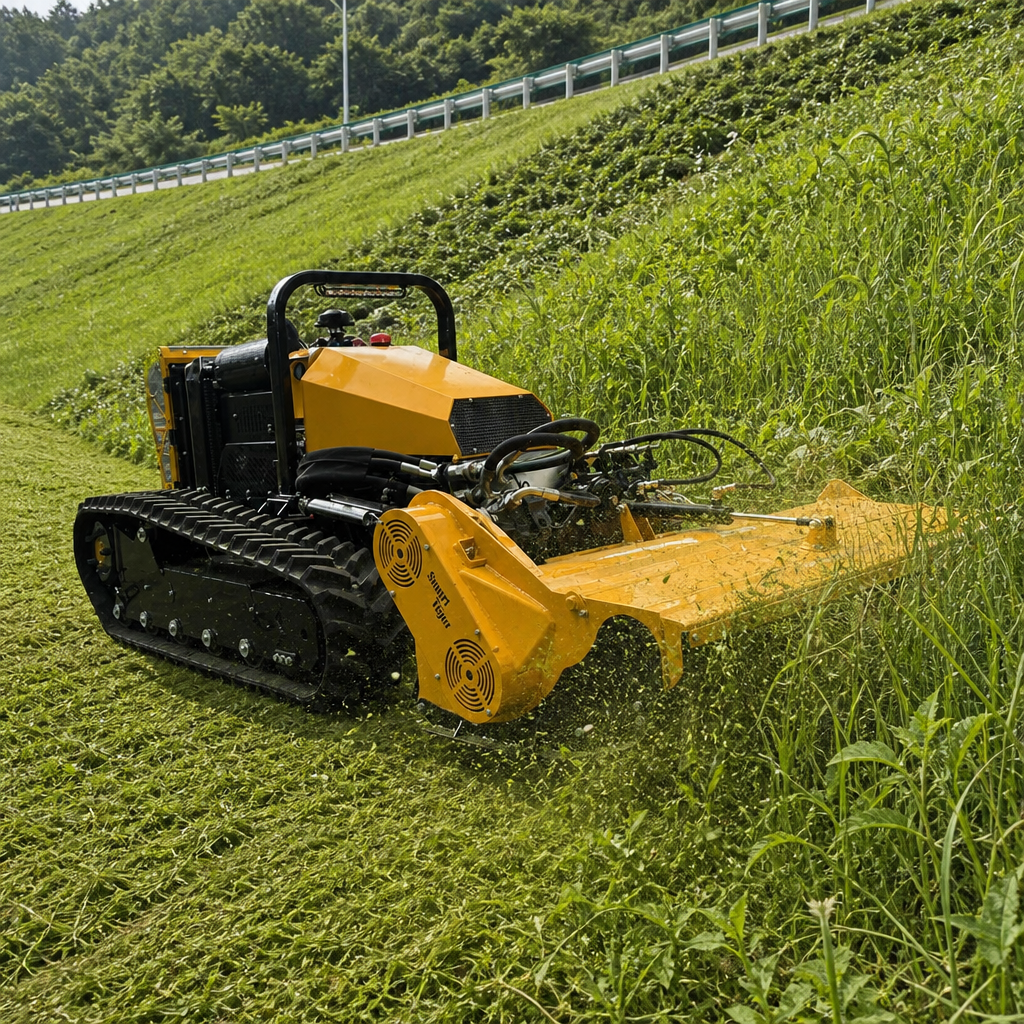 Nobody on the Slope: Replacing Hand Work on Banks and Embankments with the VOER T40S