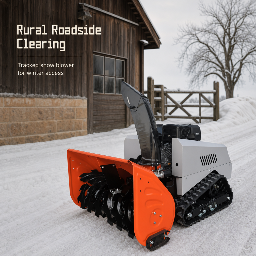 Remote Control Snow Blower for Heavy Snow Removal Remote Control Snow Blower for Heavy Snow Removal