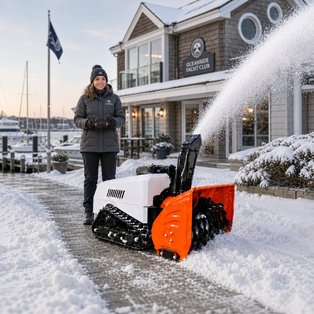 Snow blower for private plots Residential Drive and Path Clearing Snow blower for private plots Residential Drive and Path Clearing