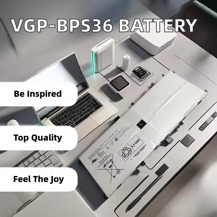 Sony Vaio Duo 13 Convertible Touch 13.3 Laptop Battery Replacement 7.6V 6320mAh VGP-BPS36 BPS36 SVD13211CG SVD1323XPGB