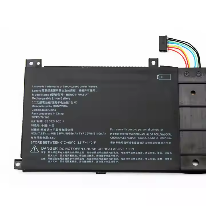 BSNO4170A5-AT 5B10L68713 LH5B10L67278 laptop battery for Lenovo IdeaPad Miix 510-12ISK Miix 520 Miix 5 professional laptop battery