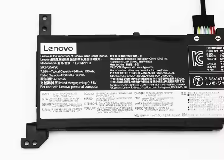 Lenovo V14 15 17 Series Laptop Battery New Genuine Laptop Battery L20M2PF0 L20B2PF0 L20C2PF0 L20D2PF0 L20L2PF0 SB11B36284