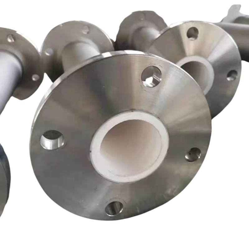 Tubo resistente ao desgaste em cerâmica de alumina