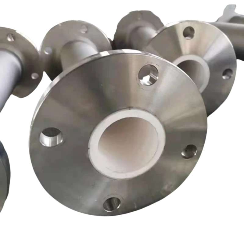 Tubo resistente ao desgaste em cerâmica de alumina
