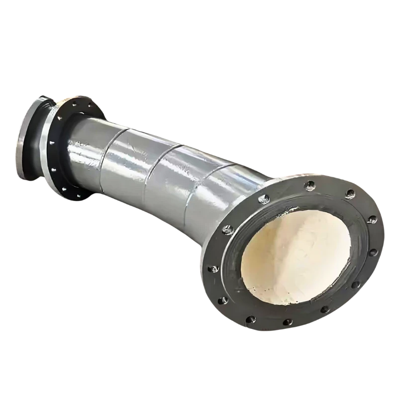 Tubo resistente ao desgaste em cerâmica de alumina
