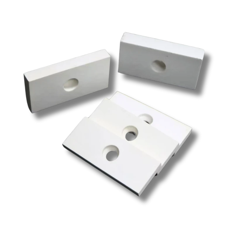 Material cerâmico plano de alumina resistente ao desgaste