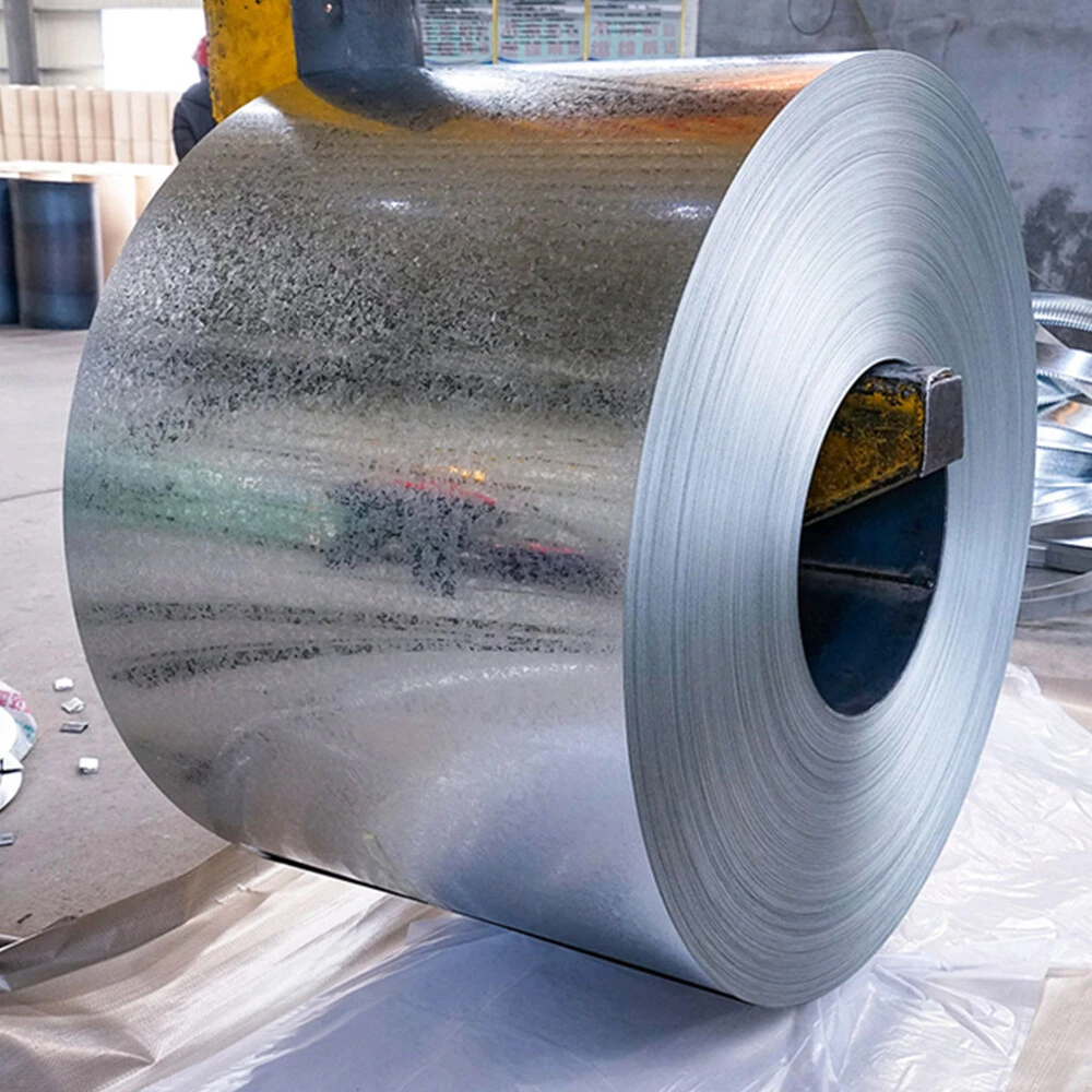 SPCC DX51D Q345B China GI z120 z275 Steel Coils Cold Rolled Galvanized steel roll Galvanized steel Coil