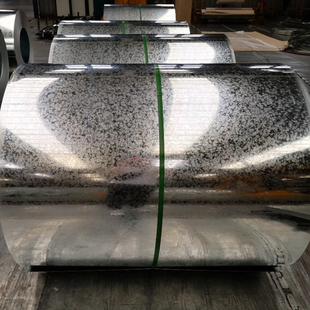 SPCC DX51D Q345B China GI z120 z275 Steel Coils Cold Rolled Galvanized steel roll Galvanized steel Coil