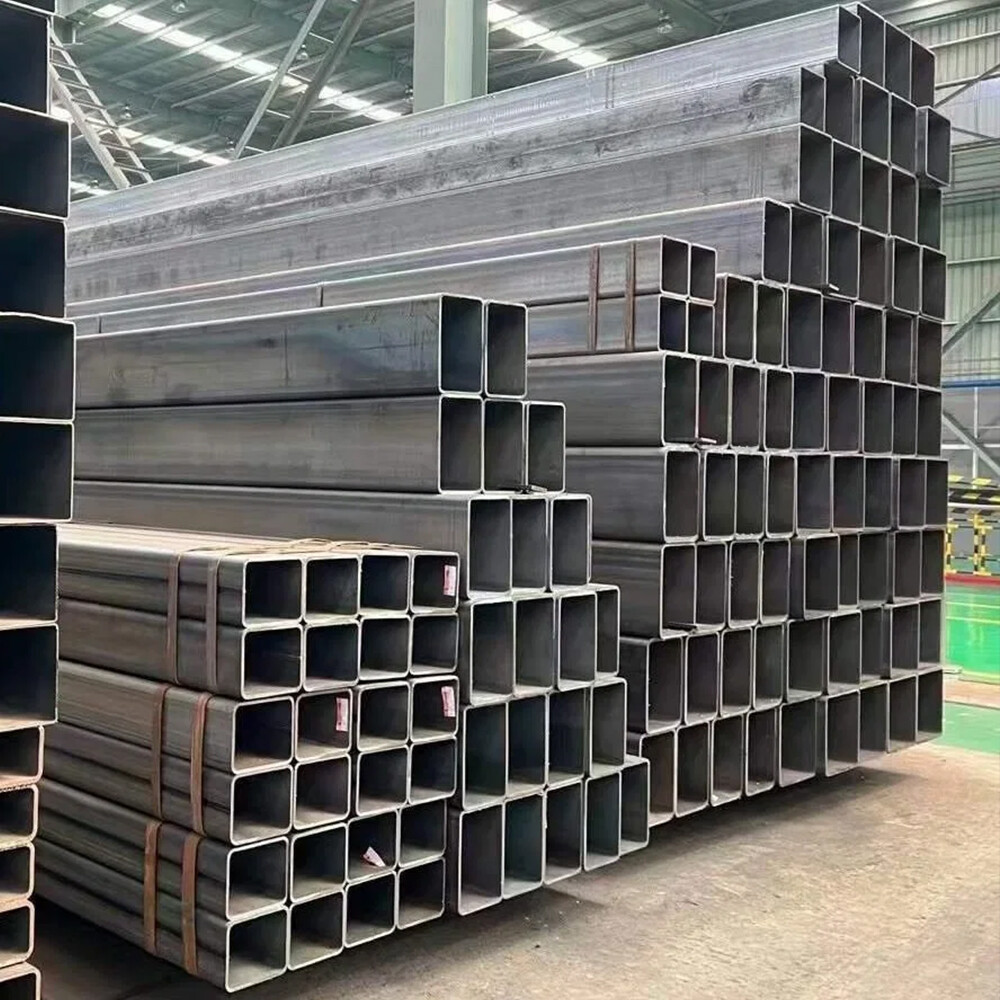 Hot Rolled HR Carbon Steel Square Pipe SPHC Custom Length 1M-12M Cutting Service Export Packing Quality Certified