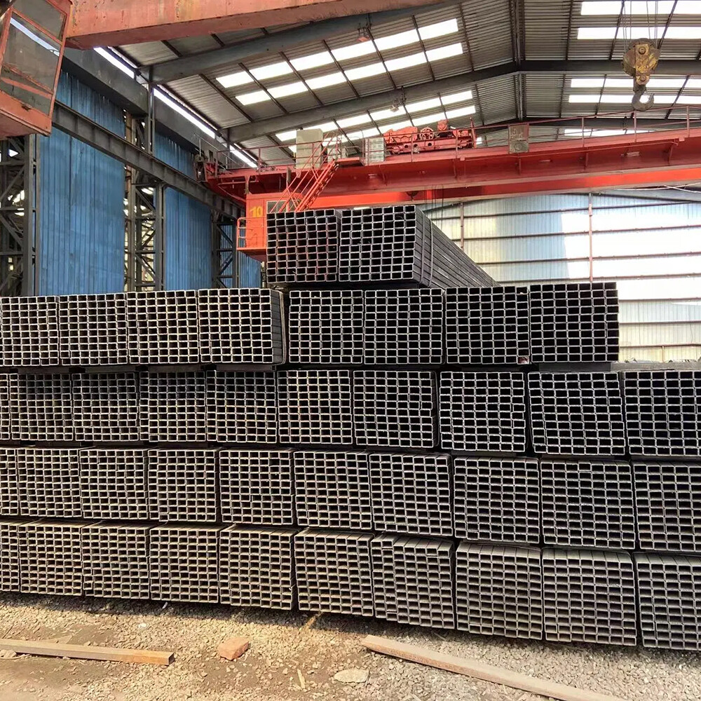Hot Rolled HR Carbon Steel Square Pipe SPHC Custom Length 1M-12M Cutting Service Export Packing Quality Certified