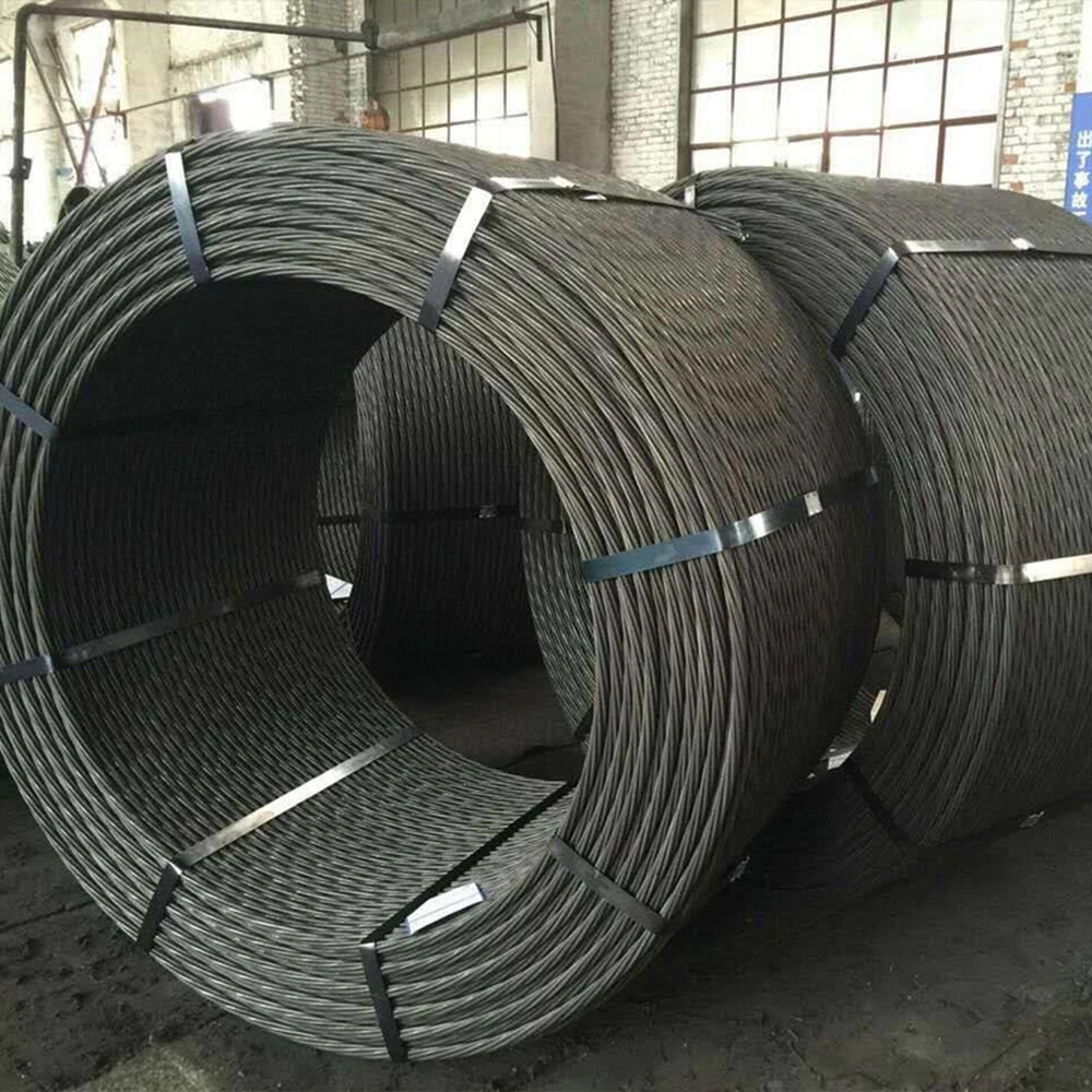 1670MPA high tensile strength Cheap price 150x6B steel wire rope tubular stranding Strands Cables Prestressing Steel Strand