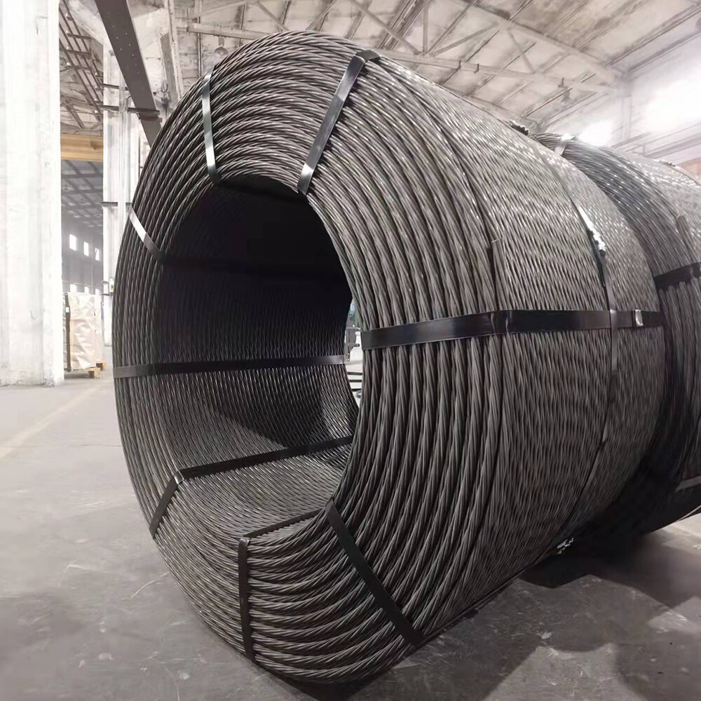 1670MPA high tensile strength Cheap price 150x6B steel wire rope tubular stranding Strands Cables Prestressing Steel Strand