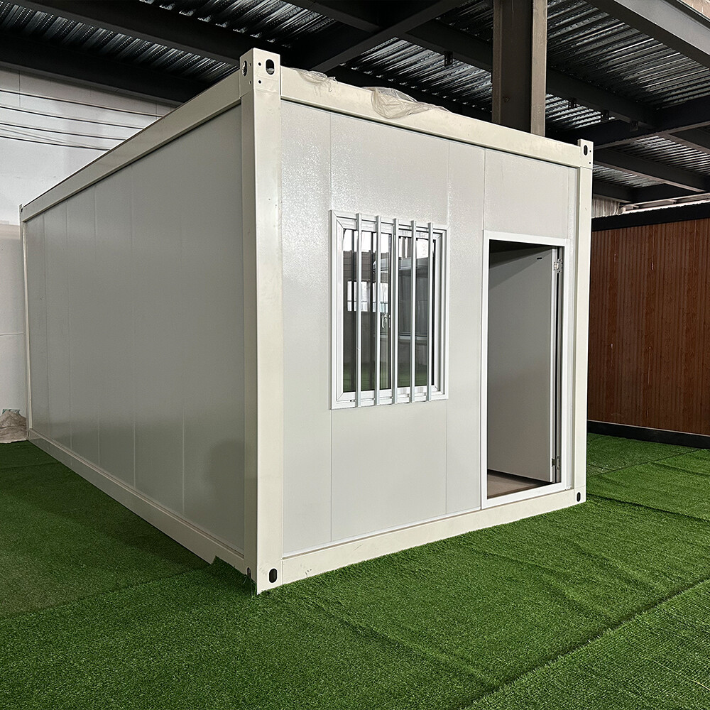 Economic Flat Pack Mini Casa Foldable Prefab Homes Prefabricated 20ft 40ft Office Folding Container House