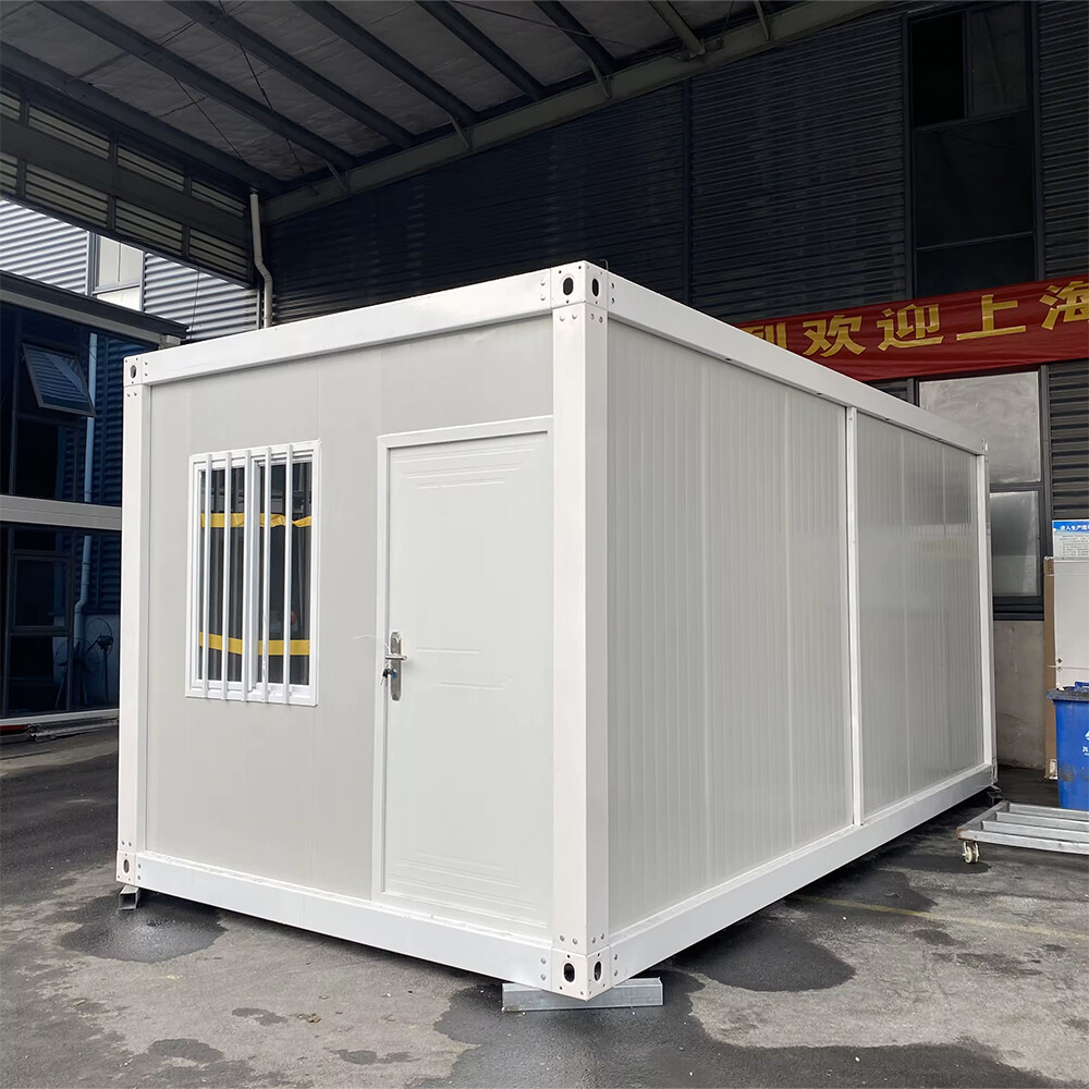 Economic Flat Pack Mini Casa Foldable Prefab Homes Prefabricated 20ft 40ft Office Folding Container House