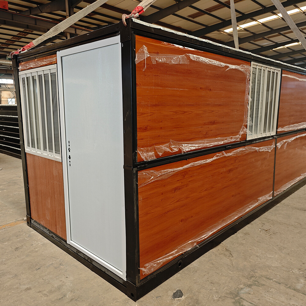 China High Quality Prefabricated 20ft Prefab Luxury Fold Out Module Folding Foldable Small Tiny Container Office House Homes