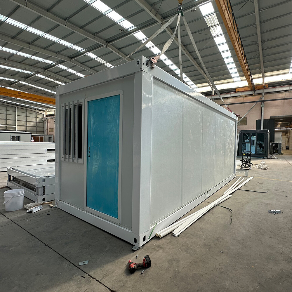 China High Quality Prefabricated 20ft Prefab Luxury Fold Out Module Folding Foldable Small Tiny Container Office House Homes