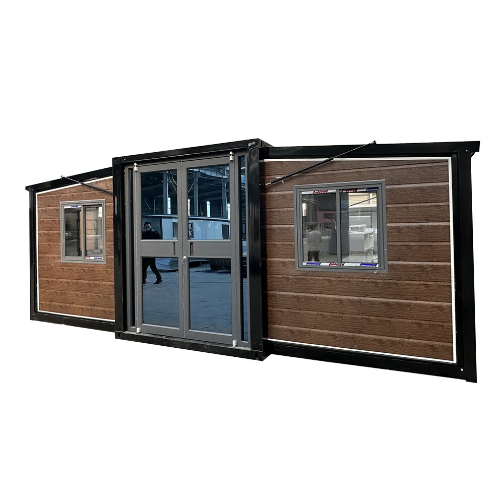 Low Price 20FT/40FT Portable Prefab Modular Home Container House Expandable Foldable Warehouse Mobile Villa Steel Sandwich Panel