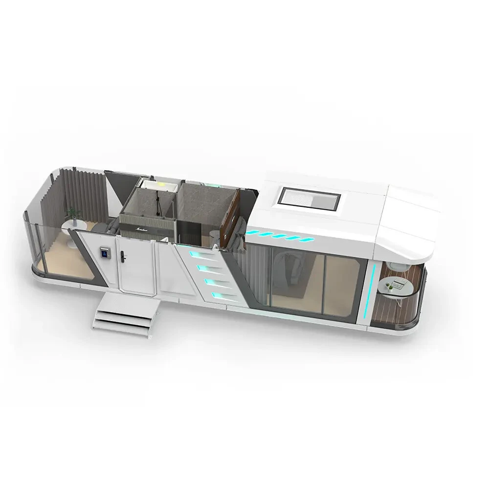 Extendable Luxury Modern Outdoor Portable Mobile Glamping Space Capsule ...
