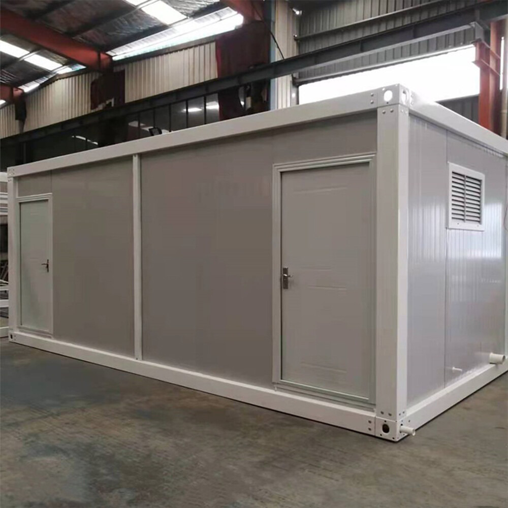 High Quality Outdoor Prefab Mobile Squat Seat Prefabricated Portable Container Toilet