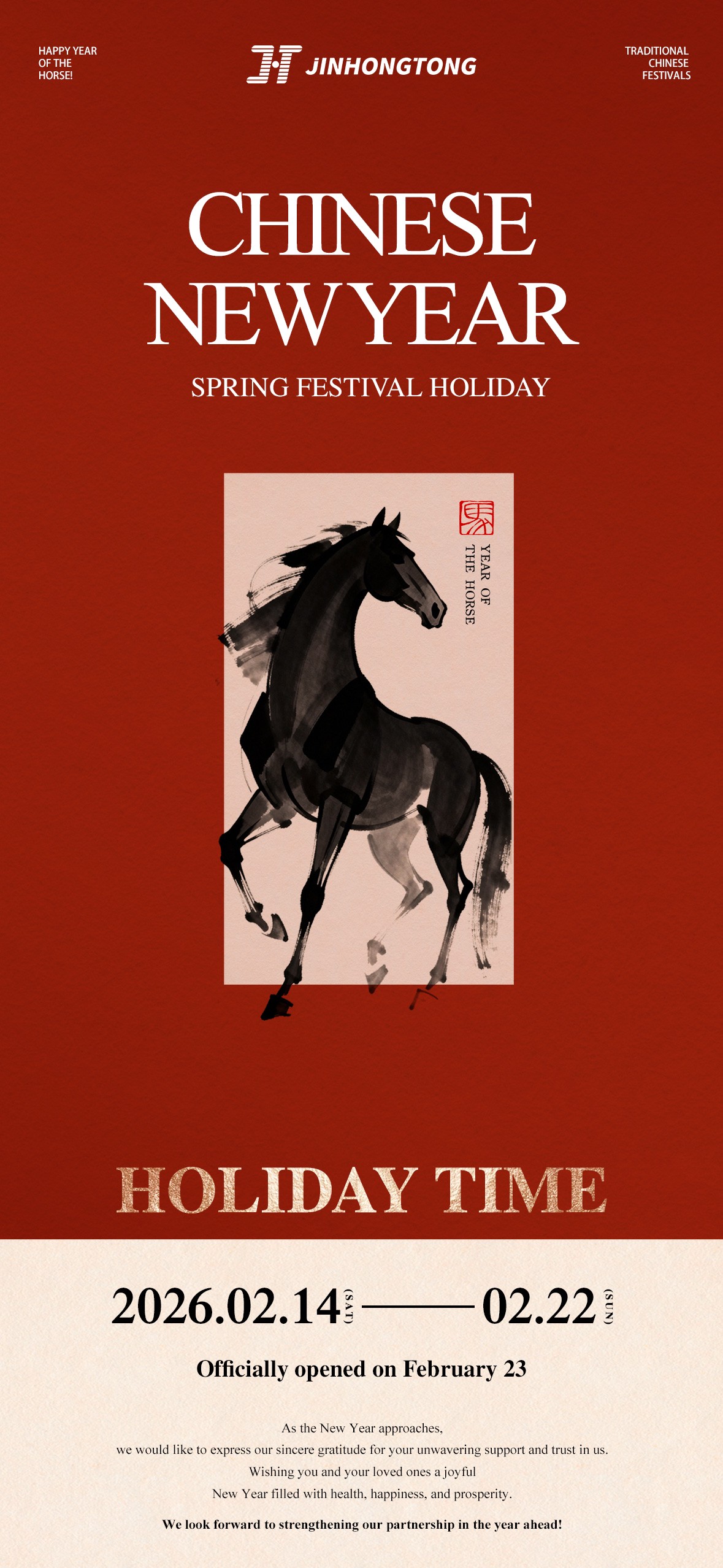 Important Update: Chinese New Year Operating Hours