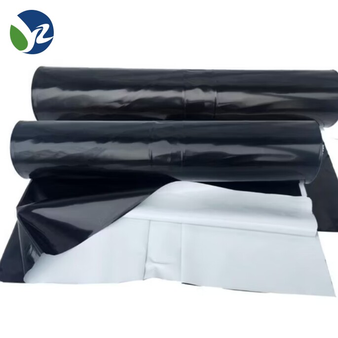 Agricultural Silver Black Weed Control Film Is Degradable