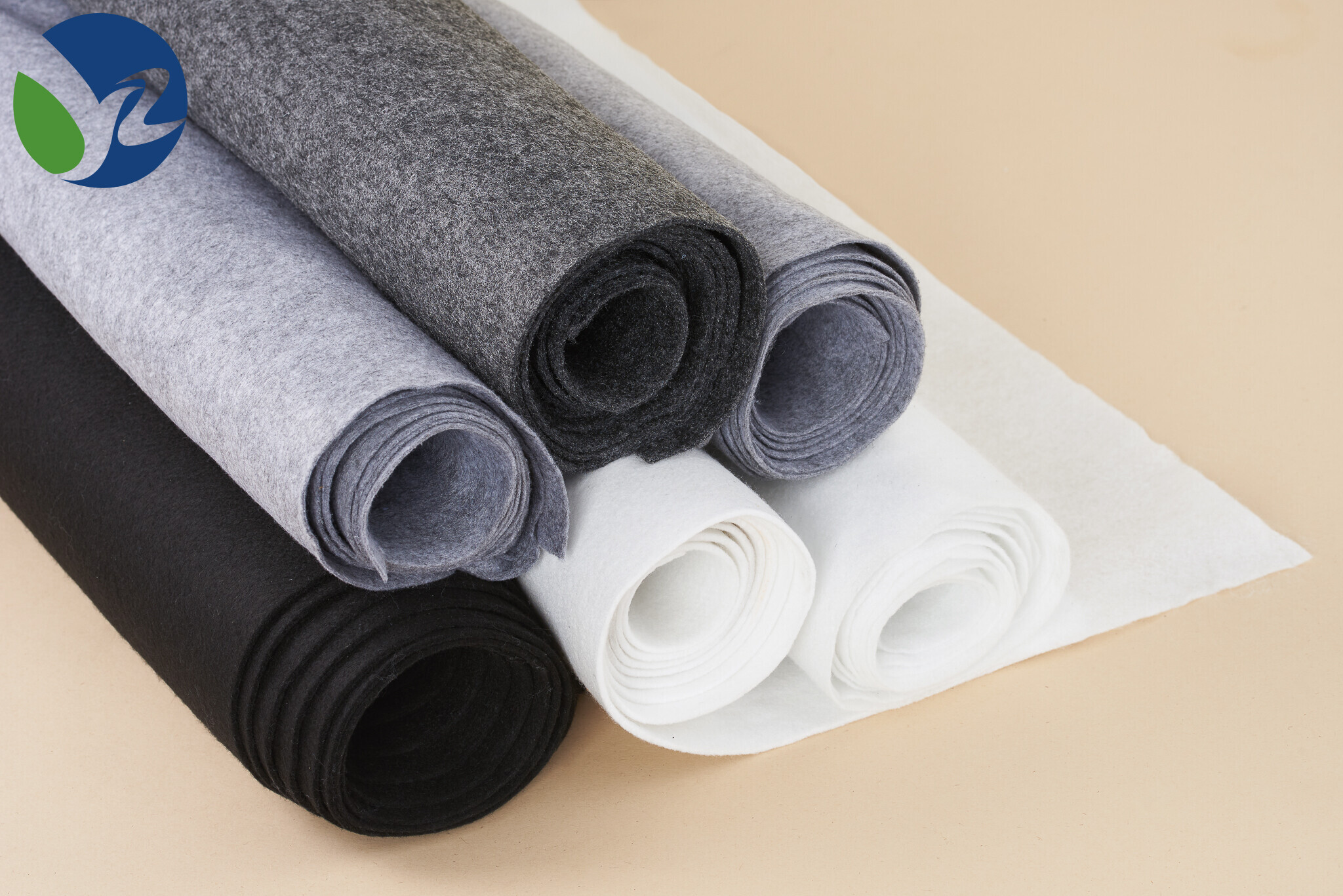 Short Fiber Needle Punched Nonwoven Geotextile