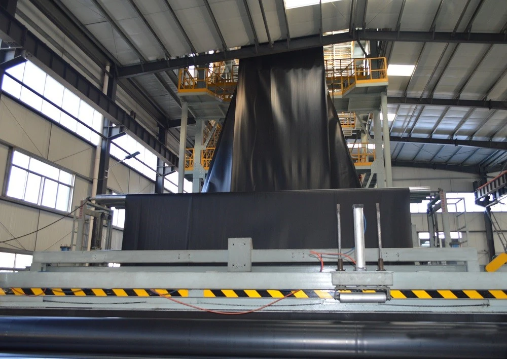 Geomembranes shine brightly in hydraulic engineering