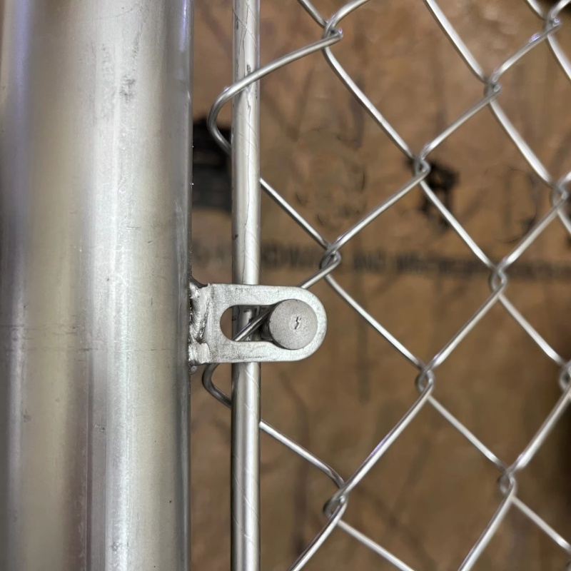Galvanized Diamond Chain Link Fence