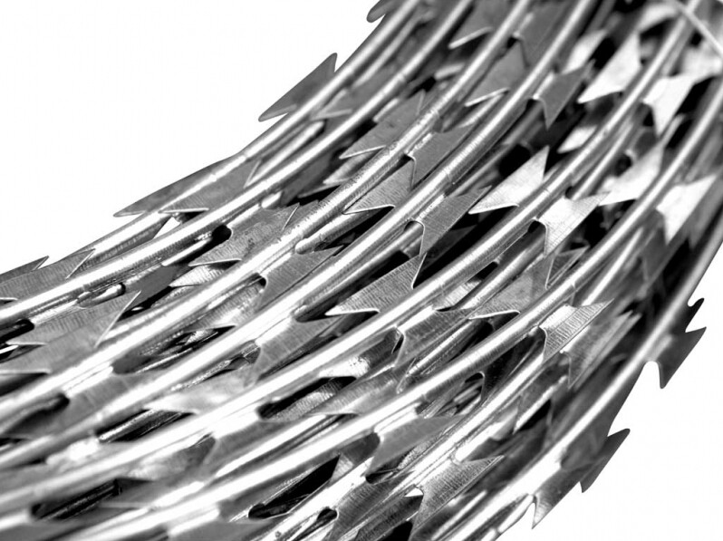 Galvanized Razor Wire