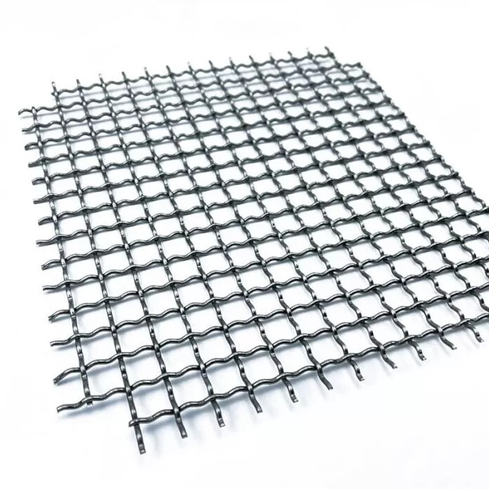 Galvanized Woven Crimped Mesh Sheet