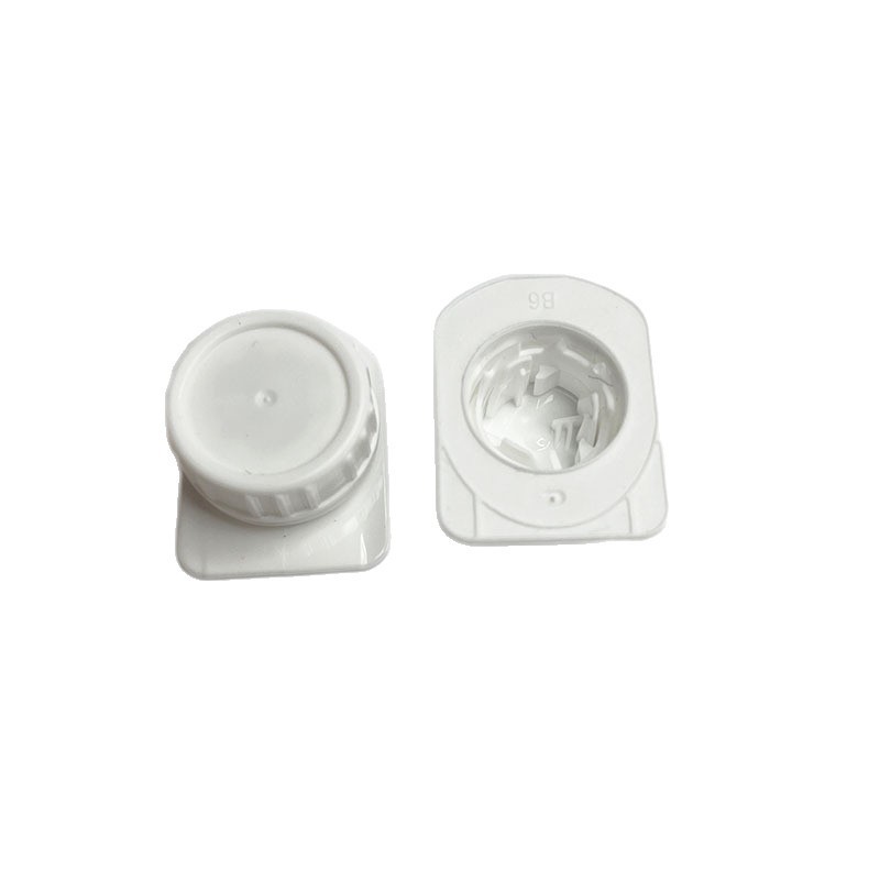 Helicap No. 23 Sealed Plastic Lid for Dairy Beverage