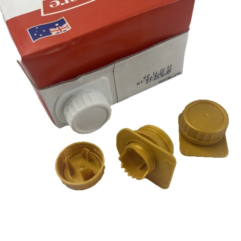 Helicap No. 23 Sealed Plastic Lid for Dairy Beverage