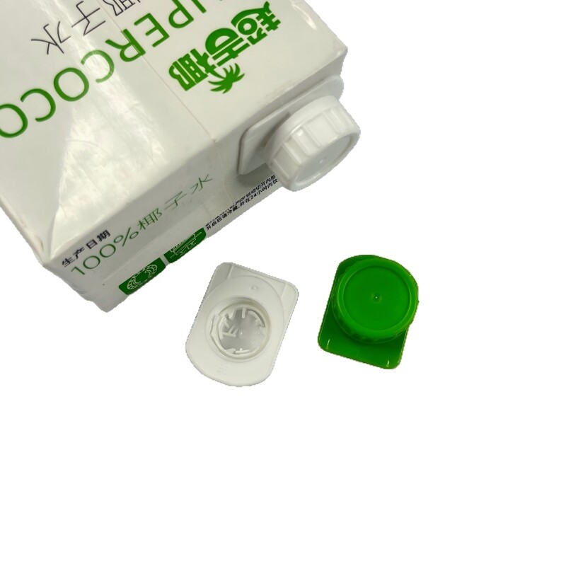 Helicap No. 23 Sealed Plastic Lid for Dairy Beverage